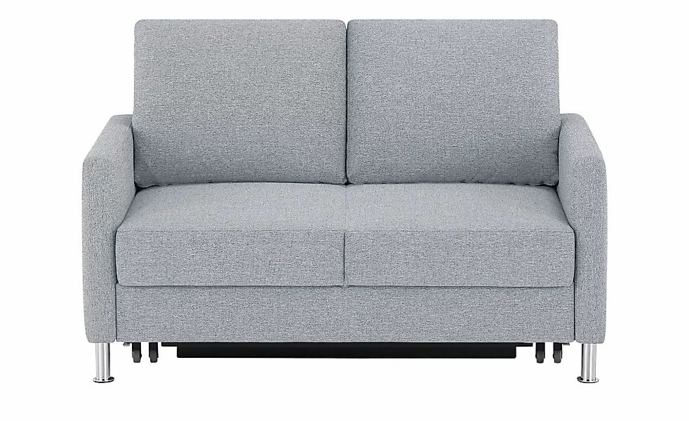 Schlafsofa platzsparend Fürth ¦ grau ¦ Maße (cm): B: 140 H: 90 T: 95.0 Pols günstig online kaufen