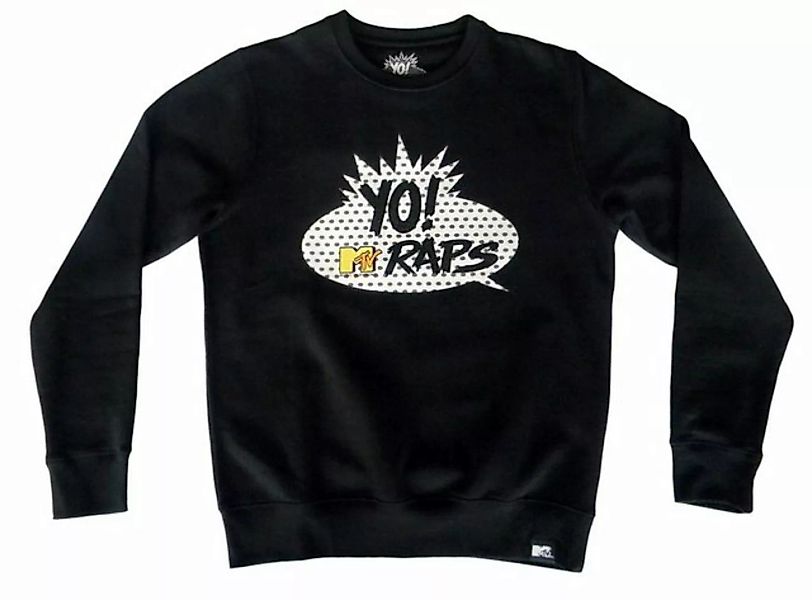 YO! RAPS MTV Kapuzensweatshirt Yo! Raps, Herren Sweatshirt, "Logo", Schwarz günstig online kaufen