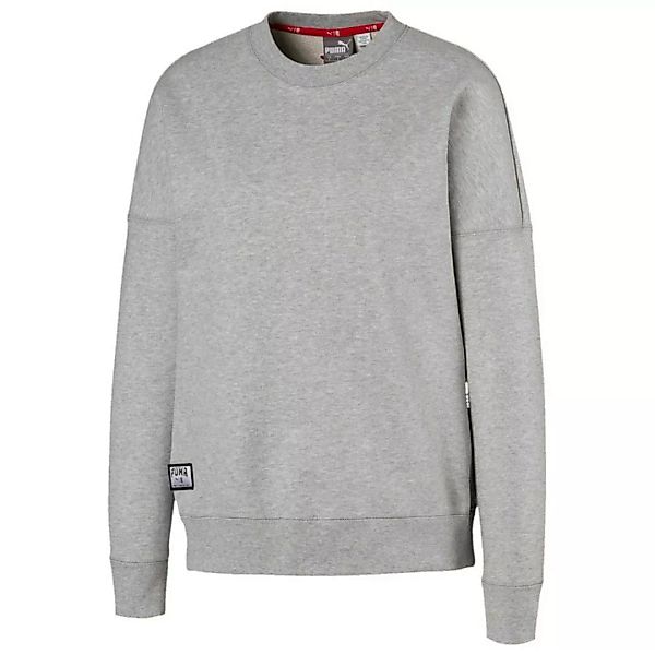 Puma Adriana Lima Crew Sweatshirt M Light Grey Heather günstig online kaufen