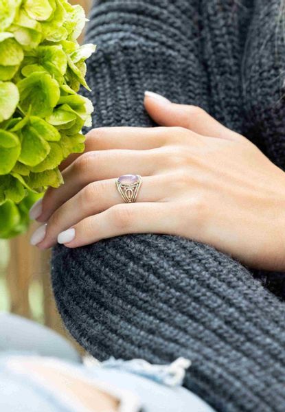 mantraroma Silberring DAHAB Ellipse aus 925 günstig online kaufen
