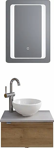 Saphir Badmöbel-Set »Serie 6915« 4 Stk. tlg. Gäste-Bad, 51 cm breit, mit LE günstig online kaufen