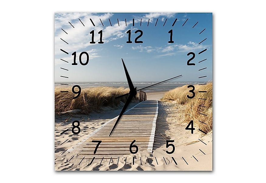 Bilder-Manufaktur Wanduhr BM-9507-1 (BM, Funkuhr oder Quarzuhr, kein Ticken günstig online kaufen