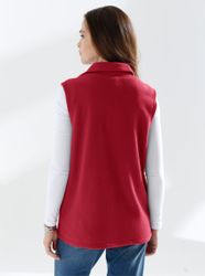 Sieh an! Fleeceweste Fleeceweste Länge ca. günstig online kaufen