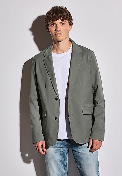 STREET ONE MEN Kurzjacke, ohne Kapuze, aus softem Materialmix günstig online kaufen