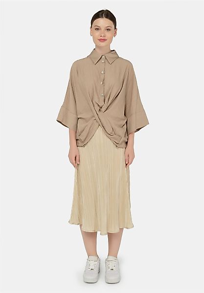 freshlions Klassische Bluse "Maya" 1 Stk. mit kurzem Schnitt günstig online kaufen