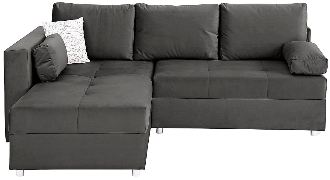 Home affaire Ecksofa Italia L-Form, mit günstig online kaufen