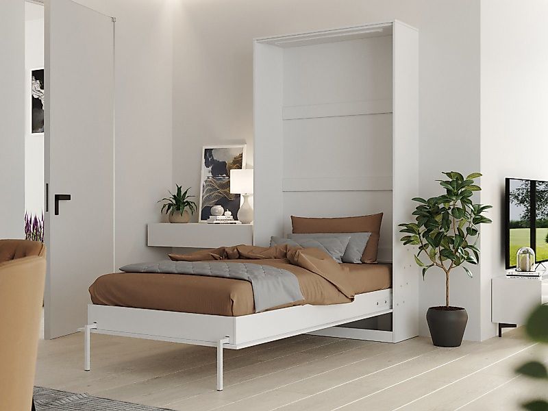 HeimLiving Schrankbett Classico 100/140/160x200 cm Vertikal günstig online kaufen