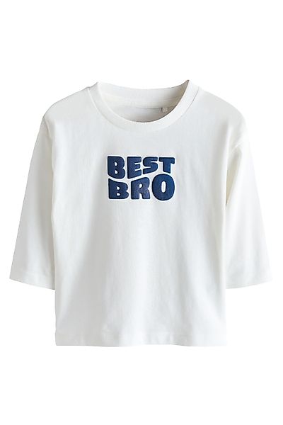 Next Langarmshirt Langarmshirt mit Grafikprint (1-tlg) günstig online kaufen