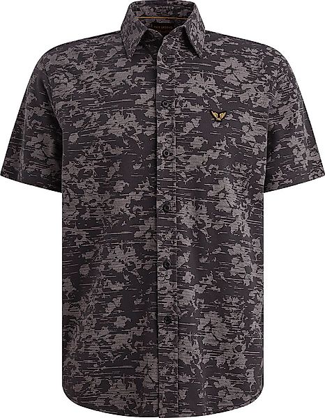 PME Legend Short Sleeve Hemd Druck Graphite - Größe XL günstig online kaufen