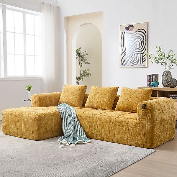 i@home 3-Sitzer Modernes Sektionssofa, L-Sofa, 3-Sitzer-Sofa, günstig online kaufen