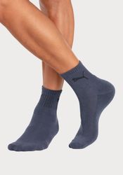 PUMA Sportsocken "short crew" 3 Stk. tlg. gepolsterte Frottee-Sohle, atmung günstig online kaufen