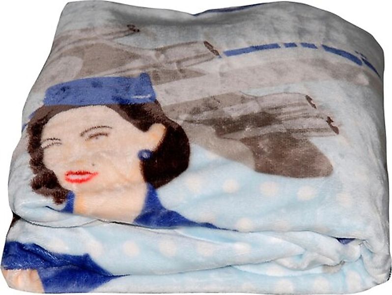 Gold-Line Wohndecke »Fly with Me«, Kuscheldecke günstig online kaufen