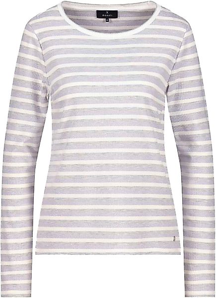 Monari Rundhalsshirt mit Streifen günstig online kaufen