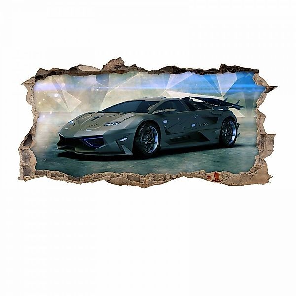 nikima Wandtattoo 106 Wandtattoo Sportwagen (PVC-Folie) günstig online kaufen