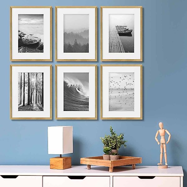 PHOTOLINI Bilderrahmen 6er Set 30x40 cm günstig online kaufen