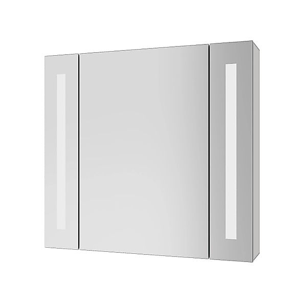 Aquabatos Badspiegelschrank 65 x 60 cm LED Spiegelschrank Kaltweiß 6400K Di günstig online kaufen