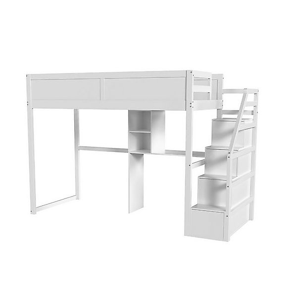 STILVORA Etagenbett 90×200 Kinderbett mit Matratze,Bettgestell mit Stauraum günstig online kaufen