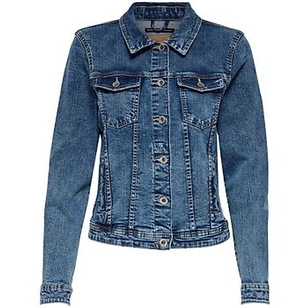 ONLY Jeansjacke "ONLTIA DNM JACKET MB BEX02 NOOS", in leichter Used-Waschun günstig online kaufen