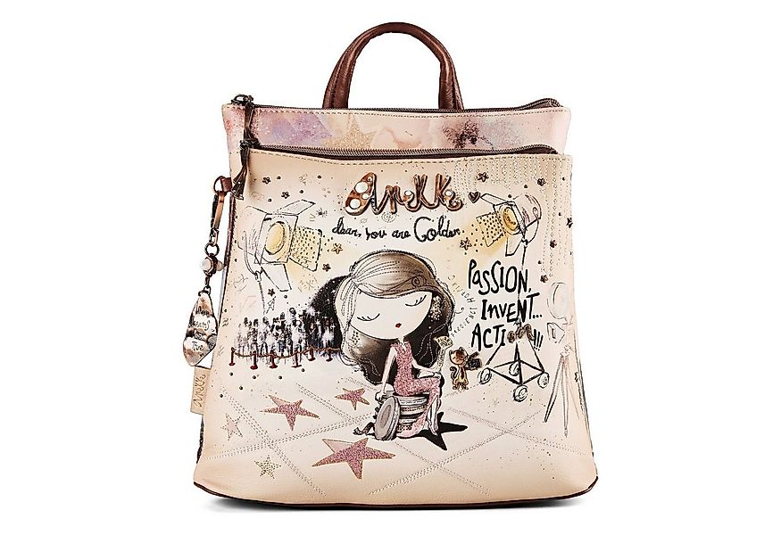 Anekke Cityrucksack Hollywood, Polyurethan günstig online kaufen