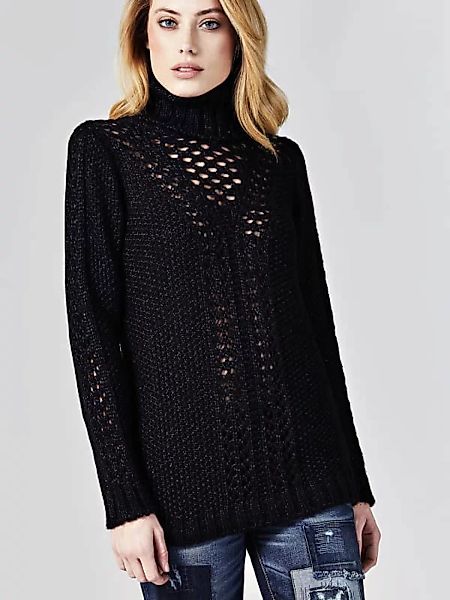 Pullover Stickdetail günstig online kaufen