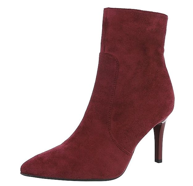 Ital-Design Elegante Ankle Boots für Damen mit hohem Absatz High-Heel-Stief günstig online kaufen