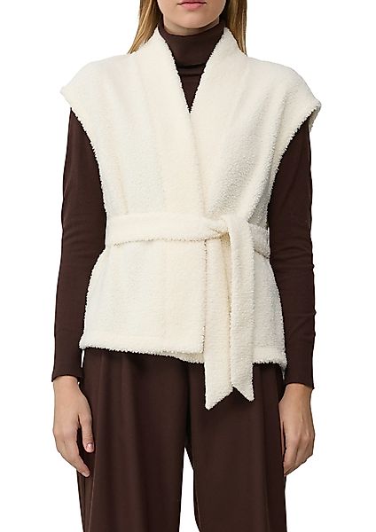 s.Oliver Strickweste mit Bindeband günstig online kaufen