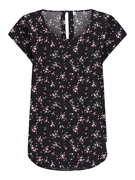 ONLY Shirtbluse ONLNOVA LIFE S/S TOP AOP PTM Viskose, regular fit, Rundhals günstig online kaufen