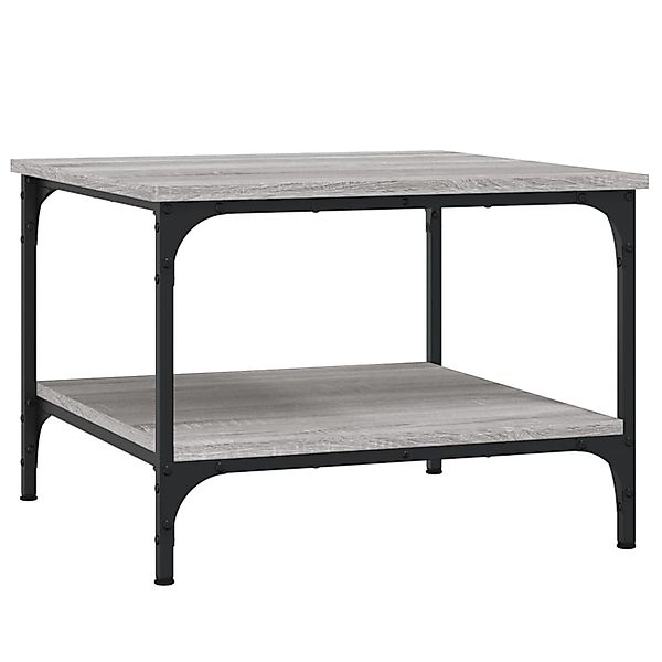 vidaXL Couchtisch Grau Sonoma 55x55x40 cm Holzwerkstoff 832831 günstig online kaufen