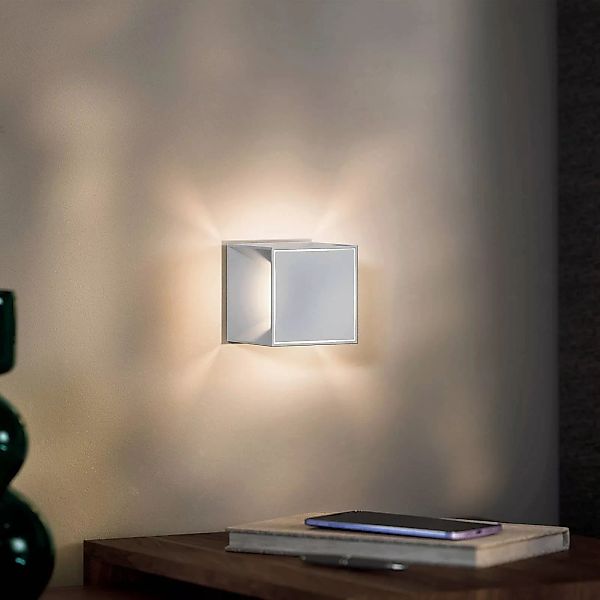 LED-Akku-Tischleuchte Nutalis mini, nebelgrau, IP54, dimmbar günstig online kaufen