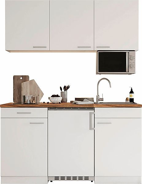 RESPEKTA Pantryküche "Luis, mit Glaskeramikkochfeld, wahlweise mit Mikrowel günstig online kaufen