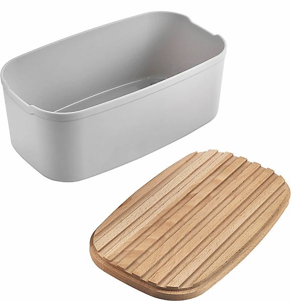 Metaltex Brotkasten "Bready" Bready, 1 Stk. tlg. aus zertifiziertem Buchenh günstig online kaufen