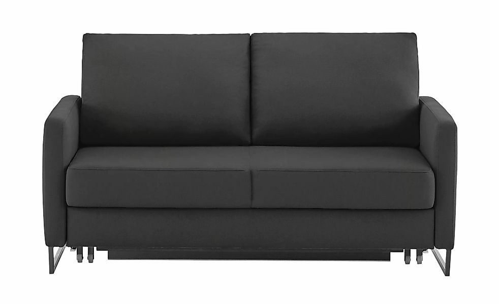 Schlafsofa aus Flachgewebe Fürth ¦ schwarz ¦ Maße (cm): B: 160 H: 90 T: 95. günstig online kaufen