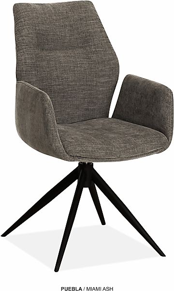 OMG Design Esszimmerstuhl "Puebla" (Set) 2 Stk. Stoff Drehstuhl mit auto-re günstig online kaufen