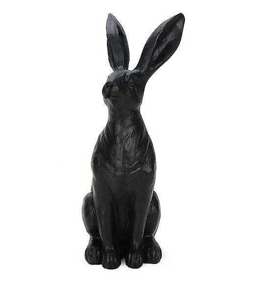 Bubble-Store Osterhase Hase (Oster Deko Figur), Hasenfigur schwarz günstig online kaufen