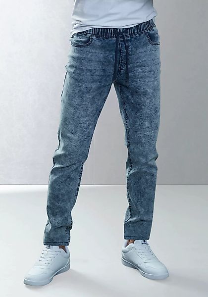 Buffalo Schlupfjeans elastische Joggpants, moonwashed günstig online kaufen