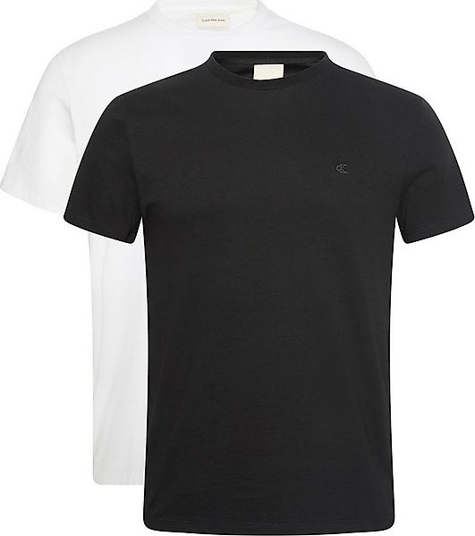Calvin Klein T-Shirt 2 Pack SS STRETCH COTTON SLIM TEE (Packung, 2-tlg) Run günstig online kaufen