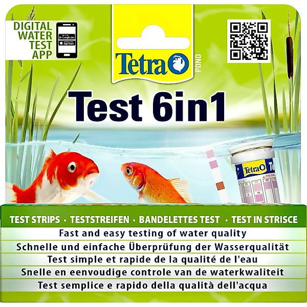 Tetra Pond Wassertest 6in1 günstig online kaufen
