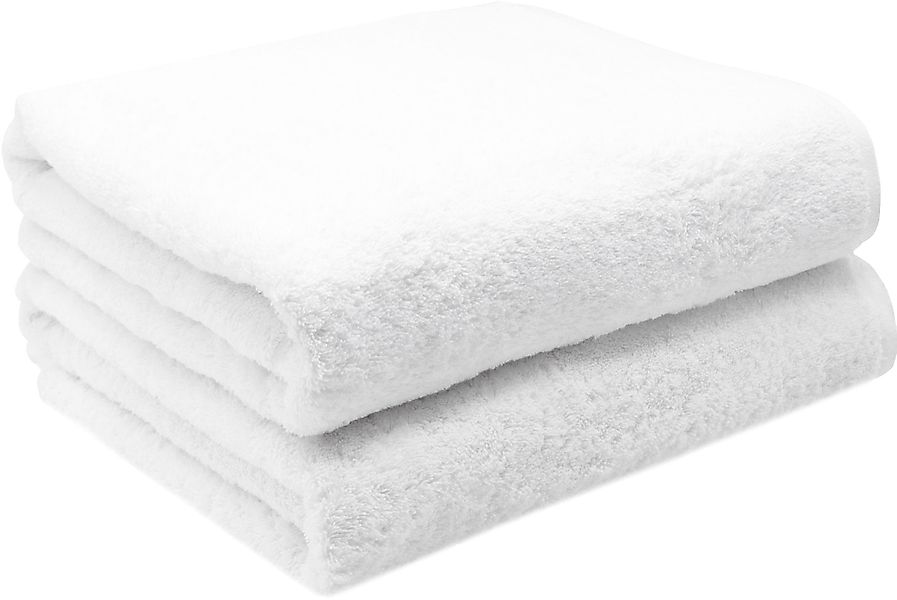 ZOLLNER Badetücher, Walkfrottier (2-St), 100 x günstig online kaufen