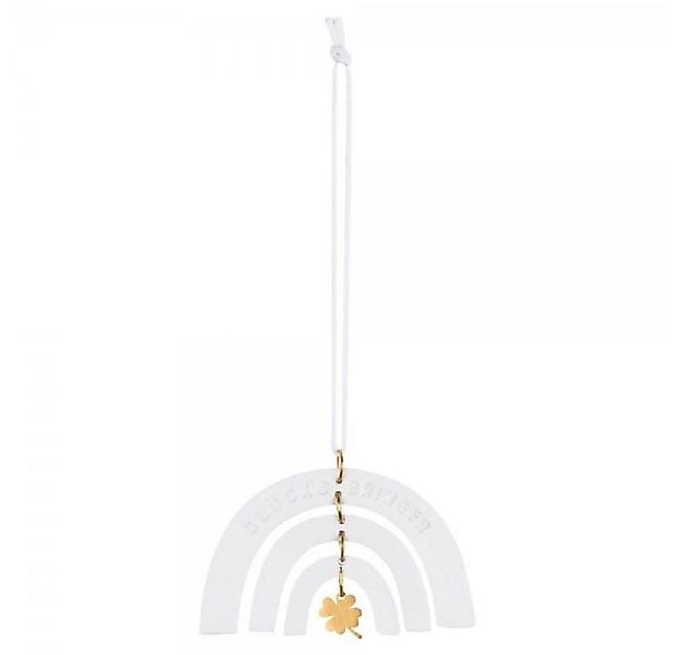 Räder Skulptur Design Hänger Kleiner Regenbogen Kleeblatt Glücksbringer Wei günstig online kaufen