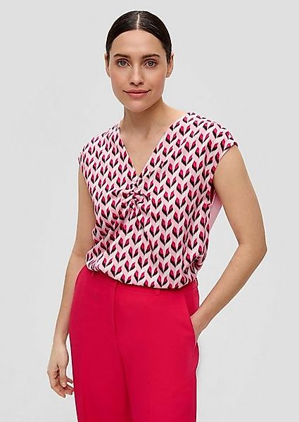 s.Oliver BLACK LABEL Kurzarmshirt Top mit günstig online kaufen