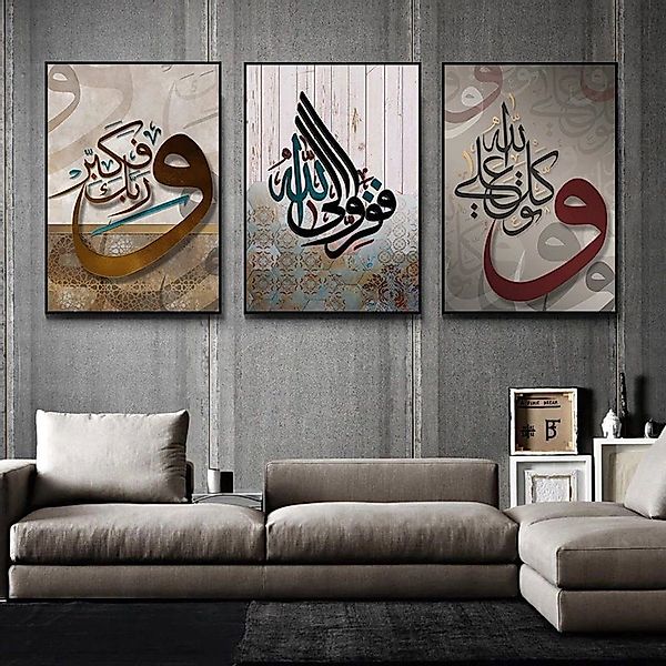 AUKUU Wandbild Kunst abstrakte Heimdekoration Wohnzimmer günstig online kaufen