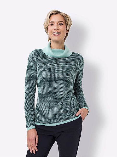 Sieh an! Strickpullover Langarm-Pullover günstig online kaufen