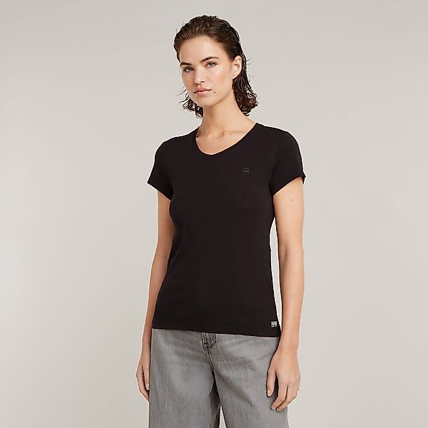 G-STAR T-Shirt "Eyben Slim V-Neck Top 2.0" günstig online kaufen