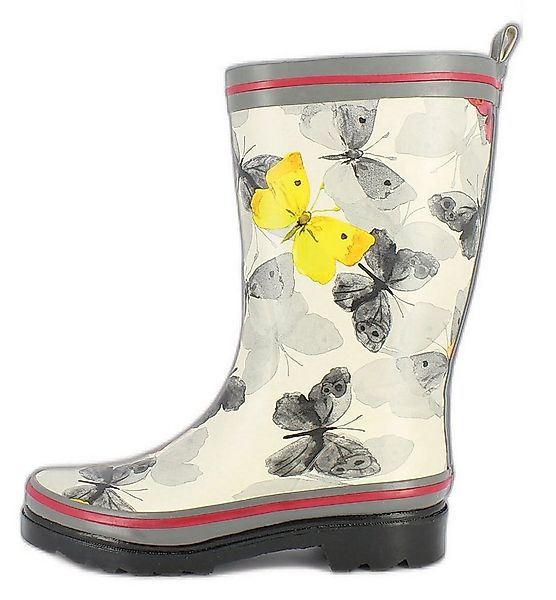 Beck Damen Gummistiefel Schmetterling Gummistiefel (wasserdicht, für trocke günstig online kaufen