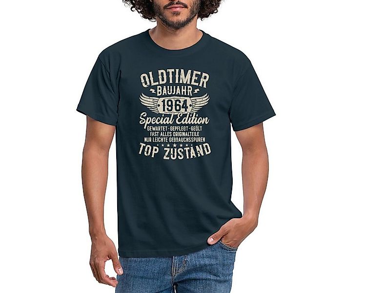 Spreadshirt T-Shirt Oldtimer Baujahr 1964 Jahrgang 60. Geburtstag Männer T- günstig online kaufen