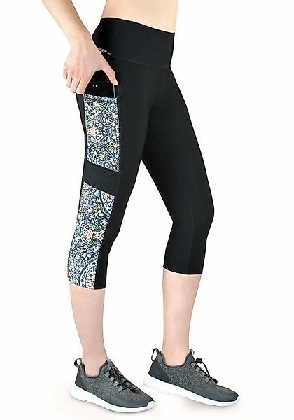 VS Variosports 3/4-Leggings Damen 3/4 Capri Leggings mit Seitentasche, hohe günstig online kaufen