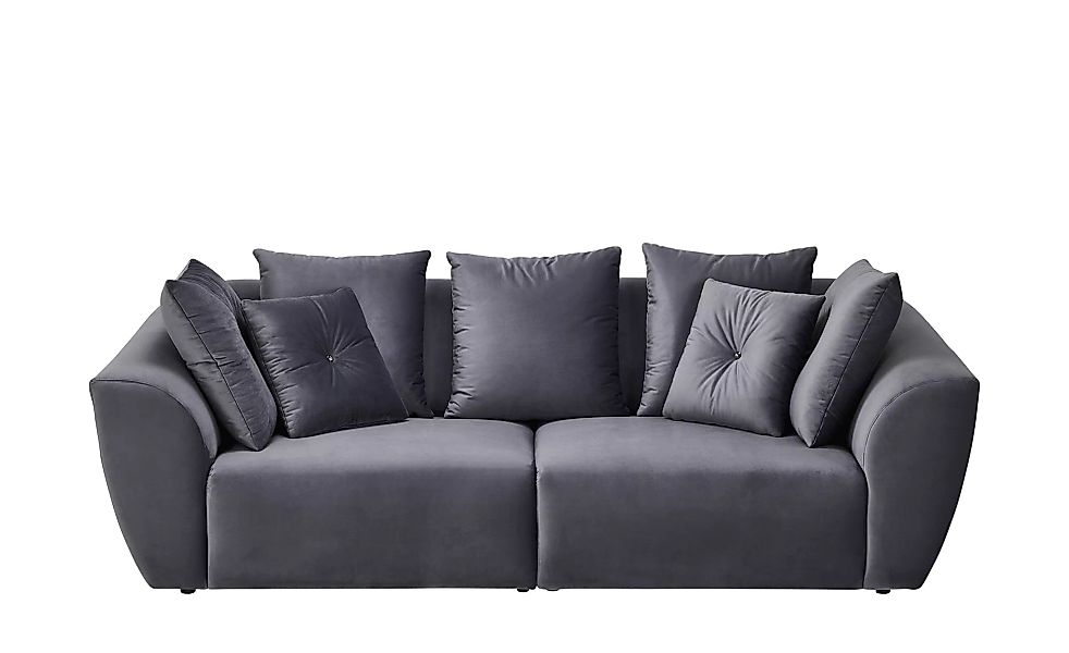 smart Big Sofa  Krista - grau - 250 cm - 81 cm - 106 cm - Polstermöbel > So günstig online kaufen