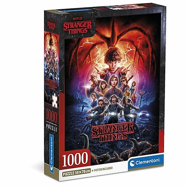 Clementoni® Puzzle Stranger Things-Puzzle 1000Stück, Puzzleteile günstig online kaufen