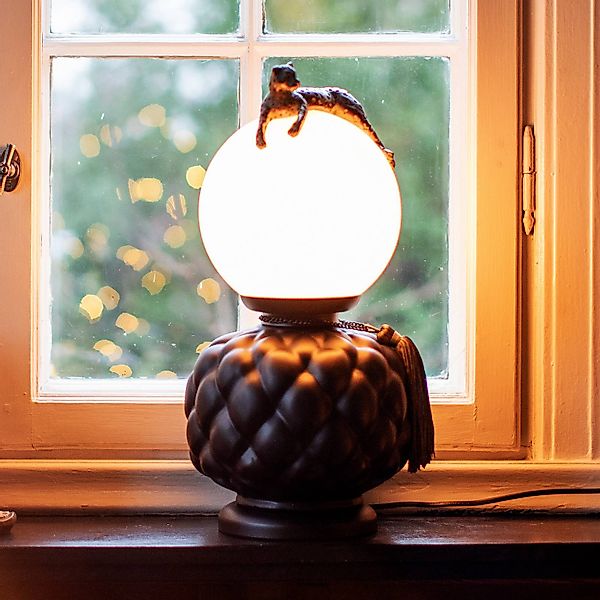 By Rydens Tischleuchte Viva La Diva, schwarz, Höhe 45 cm günstig online kaufen