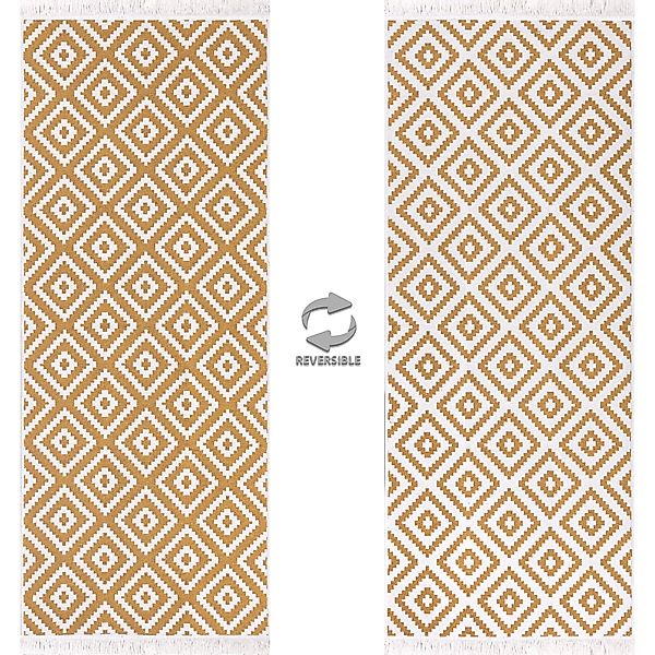 Jimri Teppich Kelim, Läufer, Wohnzimmer Teppich Flur Läufer günstig online kaufen